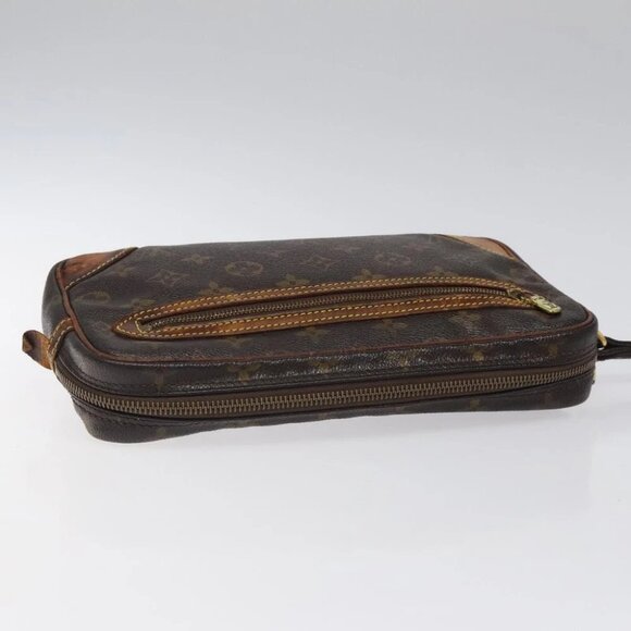 LOUIS VUITTON Monogram Marly Dragonne GM Clutch Bag - Picture 4 of 14